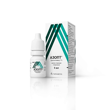 Купить Азопт 1% 5 мл капли глазные
