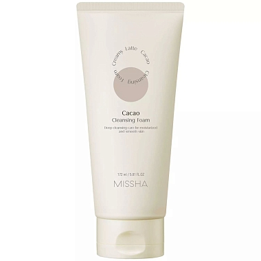 Купить Missha Creamy Latte 172 мл пенка для умывания с маслом какао и медом