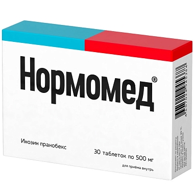 Купить Нормомед 500 мг 30 шт таблетки