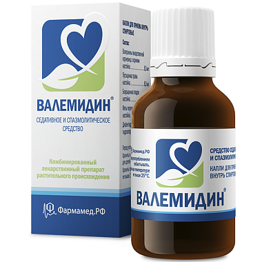 Купить Валемидин 25 мл капли для внутреннего применения