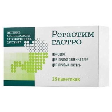 Купить Регастим гастро 3 г 28 шт порошок для приготовления геля для приема внутрь пакетики