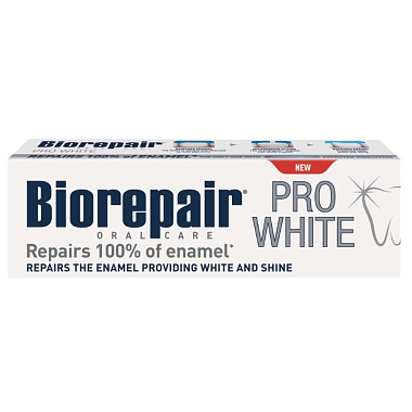 Купить Biorepair Pro White 75 мл паста зубная сохраняющая белизну