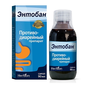 Купить Энтобан 90 мл сироп 