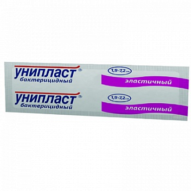 Купить Унипласт 7,2 см x 1,9 см 1 шт пластырь эластичный
