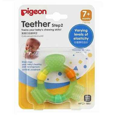 Купить Pigeon Step 2 игрушка-прорезыватель 7 мес+