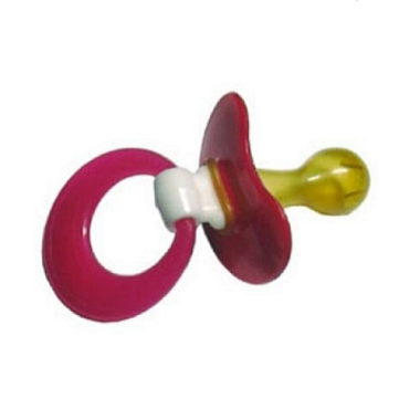 Купить Соска-пустышка латексная 1 шт серьга