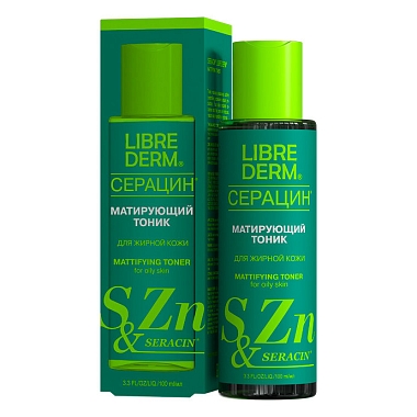 Купить Librederm Seracin 100 мл тоник матирующий