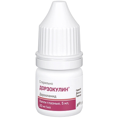 Купить Дорзокулин 20 мг/мл 5 мл капли глазные