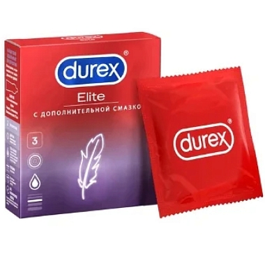 Купить Durex Elite 3 шт презервативы сверхтонкие
