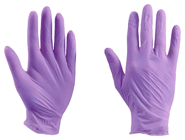 Купить SFM 1 шт перчатки нитриловые нестерильные размер S фиолетово-голубой