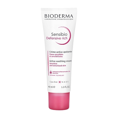 Купить Bioderma Sensibio Defensive 40 мл крем насыщенный для чувствительной кожи