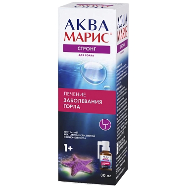 Купить Аква Марис Стронг 30 мл спрей для горла