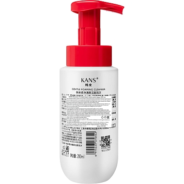 Купить Kans 200 мл пенка для лица нежная очищающая