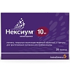 Купить Нексиум 10 мг 28 шт пеллеты покрытые кишечнорастворимой оболочкой и гранулы для приготовления суспензии для приема внутрь пакет