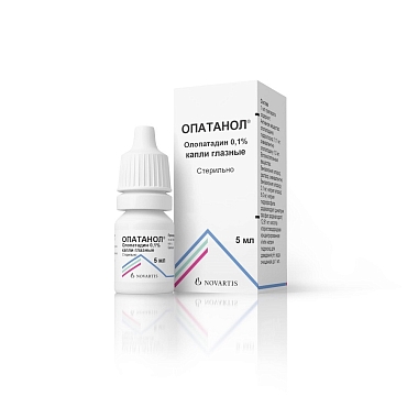 Купить Опатанол 0,1% 5 мл капли глазные