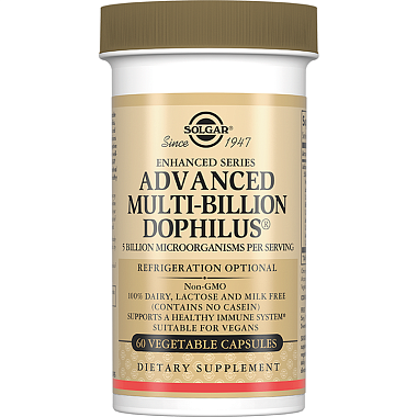 Купить Solgar Мультидофилус Плюс 60 шт капсулы