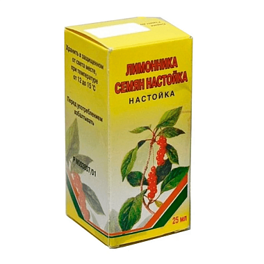 Купить Лимонника семян 25 мл настойка флакон