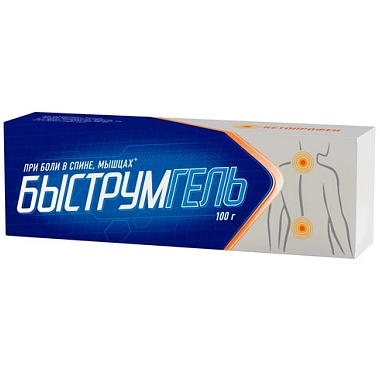 Купить Быструмгель 2,5 % 100 г гель для наружного применения