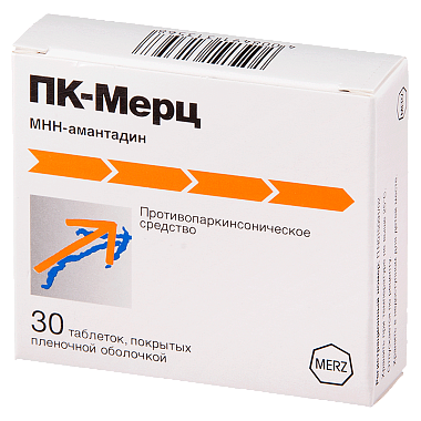 Купить ПК-Мерц 100 мг 30 шт таблетки покрытые пленочной оболочкой