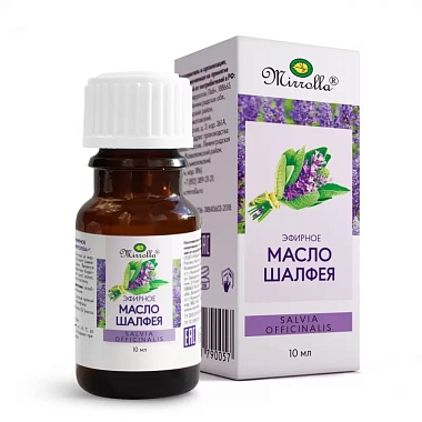 Купить Mirrolla Масло шалфея 10 мл масло эфирное
