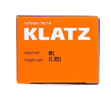 Купить Klatz Lifestyle 75 мл паста зубная активная защита без фтора