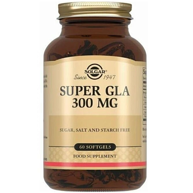 Купить Solgar Super GLA 300 мг 60 шт капсулы