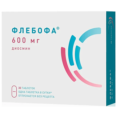 Купить Флебофа 600 мг 30 шт таблетки