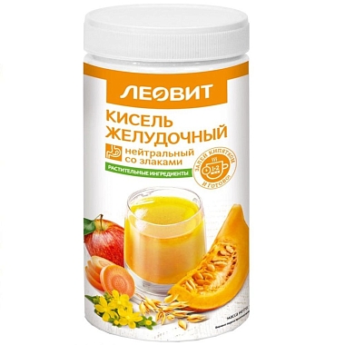Купить Леовит Кисель Желудочный нейтральный со злаками 400 г банка