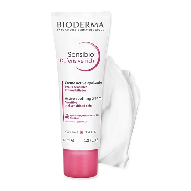 Купить Bioderma Sensibio Defensive 40 мл крем насыщенный для чувствительной кожи