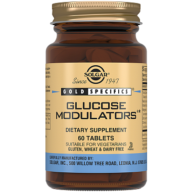Купить Solgar Модуляторы глюкозы 60 шт таблетки