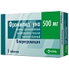 Купить Фромилид Уно 500 мг 5 шт таблетки с пролонгированным высвобождением покрытые пленочной оболочкой