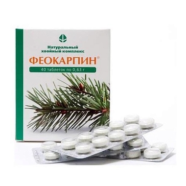 Купить Феокарпин 40 шт таблетки