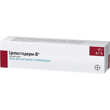 Купить Целестодерм В 0,1% 30 г крем для наружного применения