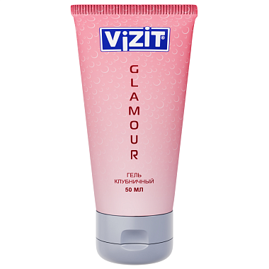 Купить Vizit Glamour 50 мл гель-смазка клубника