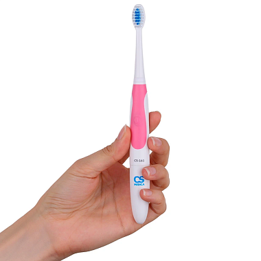 Купить CS Medica CS-161 щетка зубная электрическая звуковая розовая