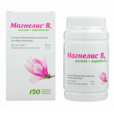Купить Магнелис В6 120 шт таблетки покрытые оболочкой