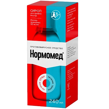 Купить Нормомед 50 мг/мл 240 мл сироп