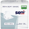 Купить Seni Soft Basic 30 шт пеленки 60 см х 90 см 2 капли