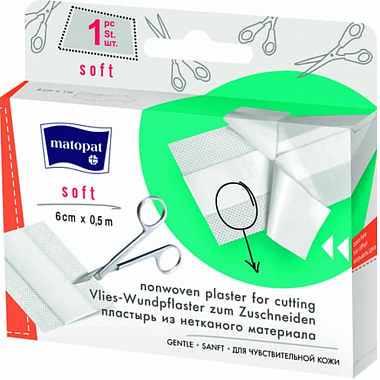 Купить Пластырь Matopat Soft 6смX0,5м №1