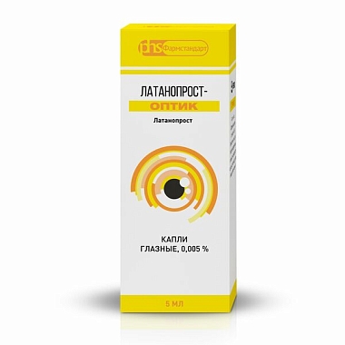 Купить Латанопрост-оптик 5 мл капли глазные
