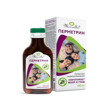 Купить Mirrolla Фора Плюс перметрин 1,5% 100 мл средство педикулицидное