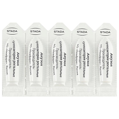 Купить Анузол 10 шт суппозитории ректальные