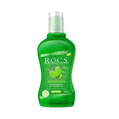 Купить Rocs 250 мл ополаскиватель для полости рта активный кальций