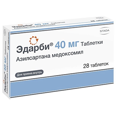 Купить Эдарби 40 мг 28 шт таблетки