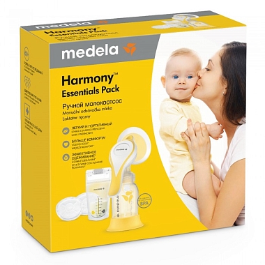Купить Medela Harmony Essentials Pack молокоотсос двухфазный ручной