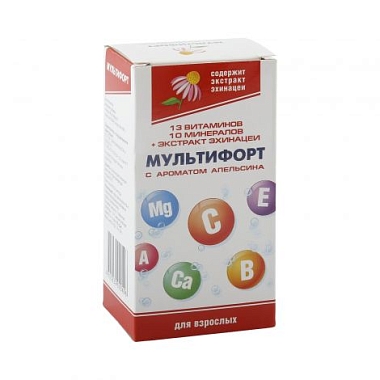 Купить Мультифорт 14 шт таблетки  шипучие
