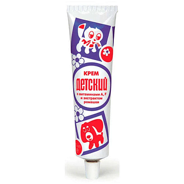Купить Крем Детский 75 мл крем с витаминами А F и экстрактом ромашки