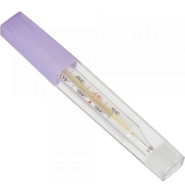 Купить Термометр мед безртут  №1 максимальный стекл в футляре