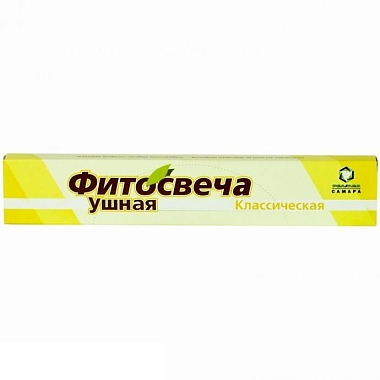 Купить Витатека 10 шт фитосвеча ушная классическая