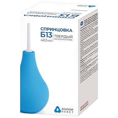 Купить Спринцовка Б-13 483 мл 1 шт с твердым наконечником